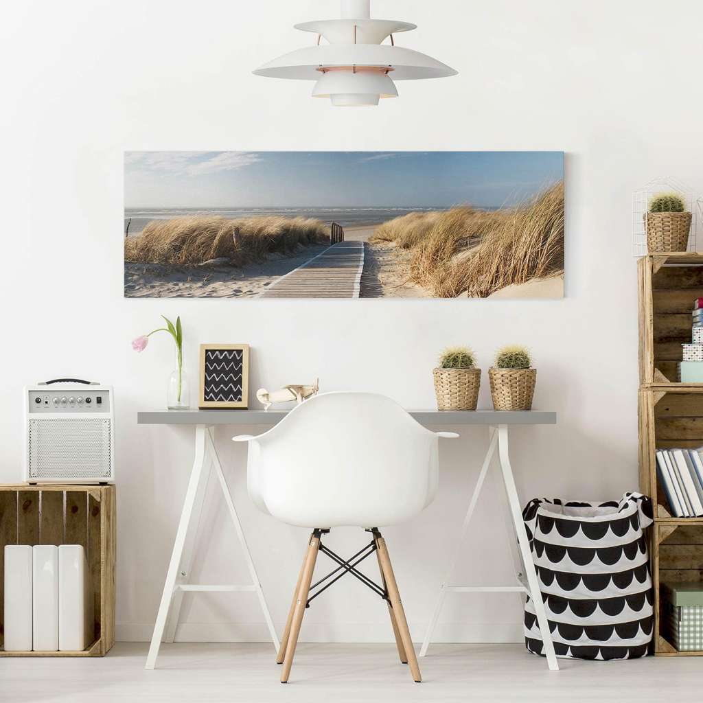 home24 Leinwandbild Ostsee Strand II