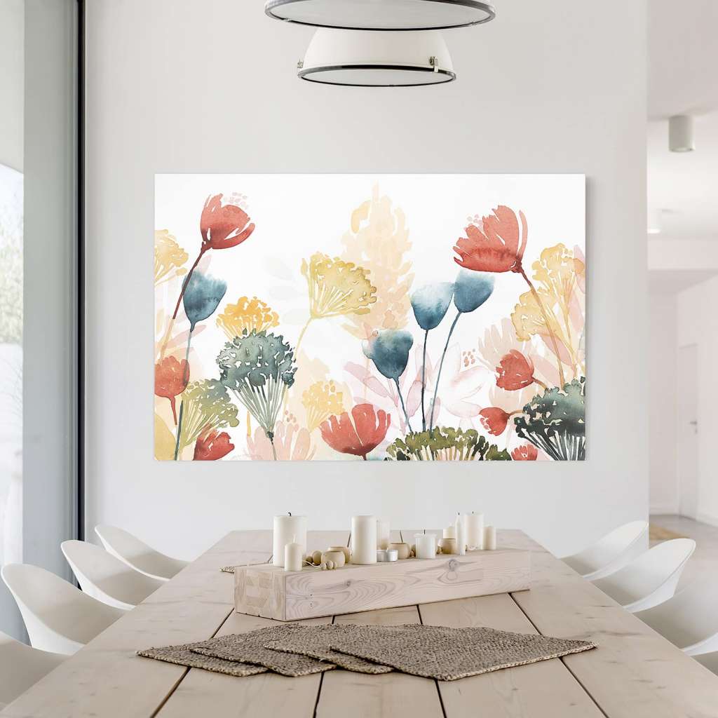 home24 Leinwandbild Wildblumen im Sommer VIII