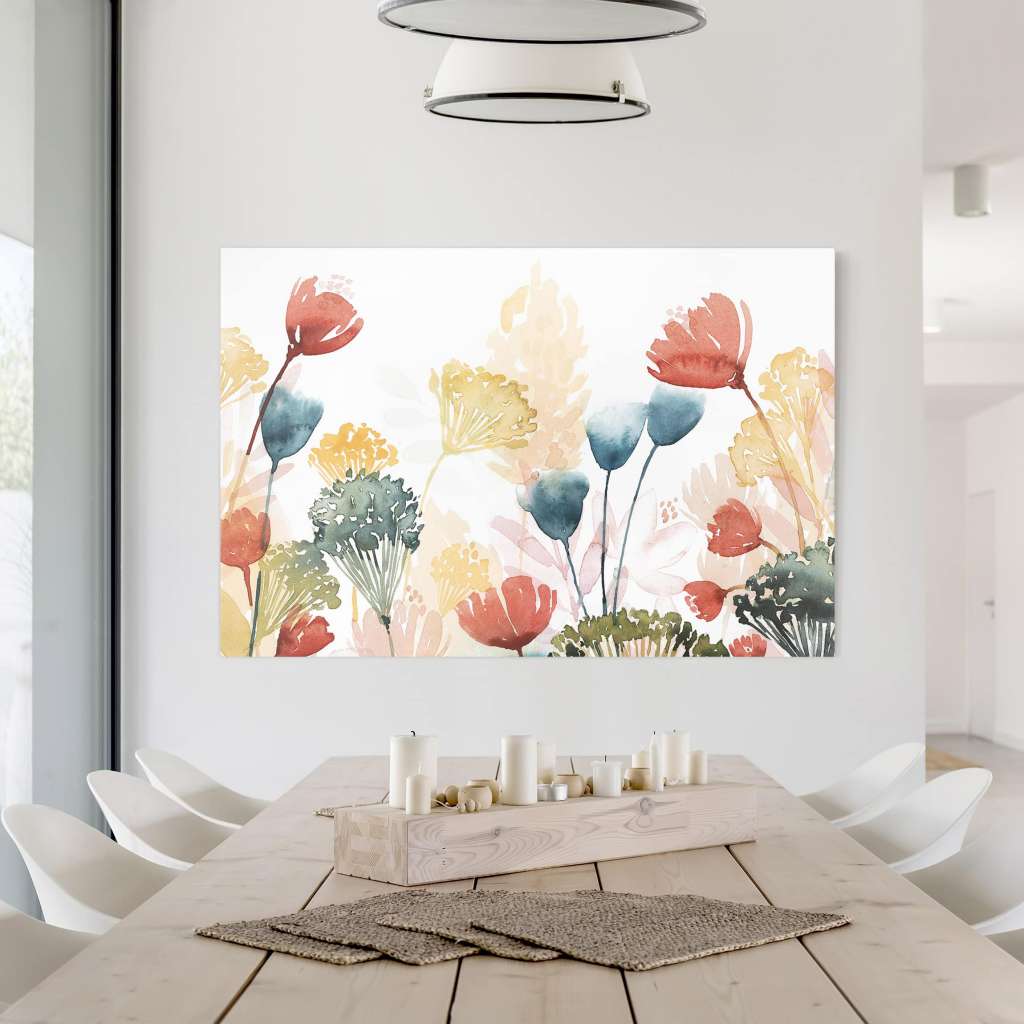 home24 Leinwandbild Wildblumen im Sommer VIII