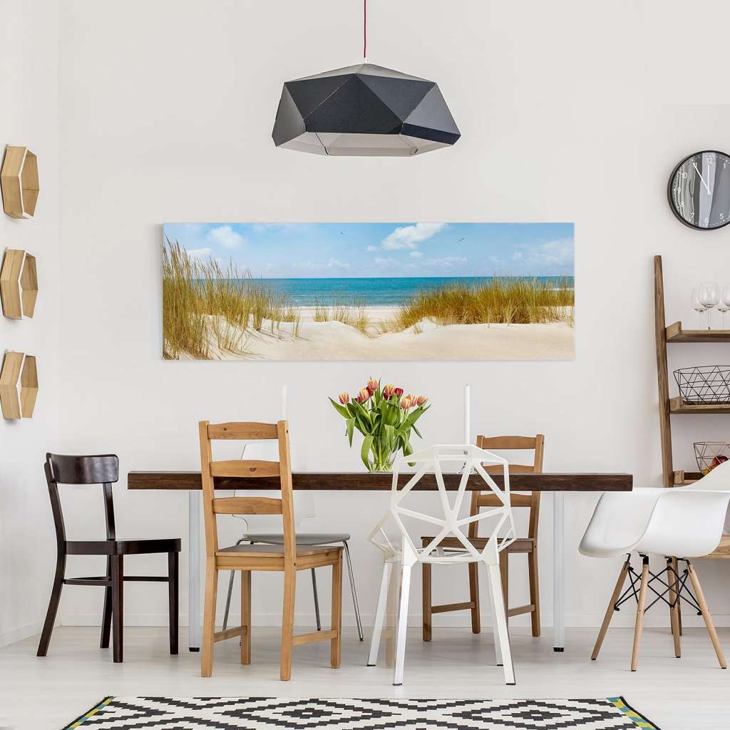 home24 Leinwandbild Strand an der Nordsee I
