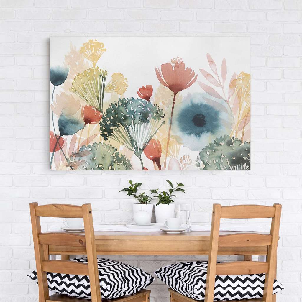 home24 Leinwandbild Wildblumen im Sommer I
