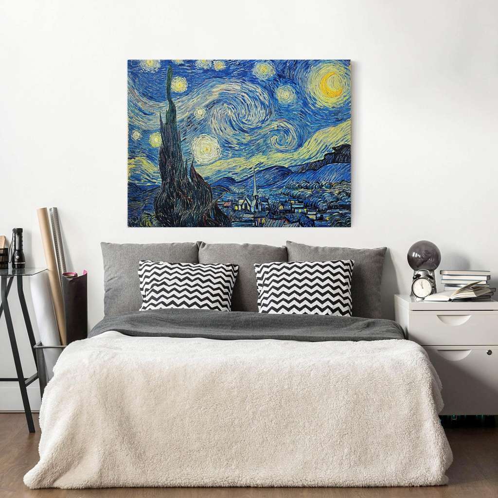 home24 Leinwandbild Sternennacht II