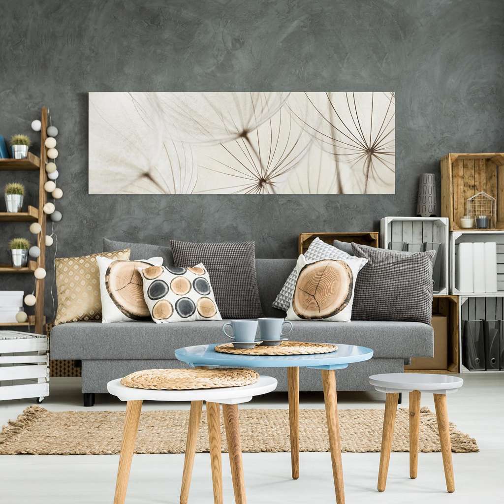 home24 Leinwandbild Sanfte Gräser II