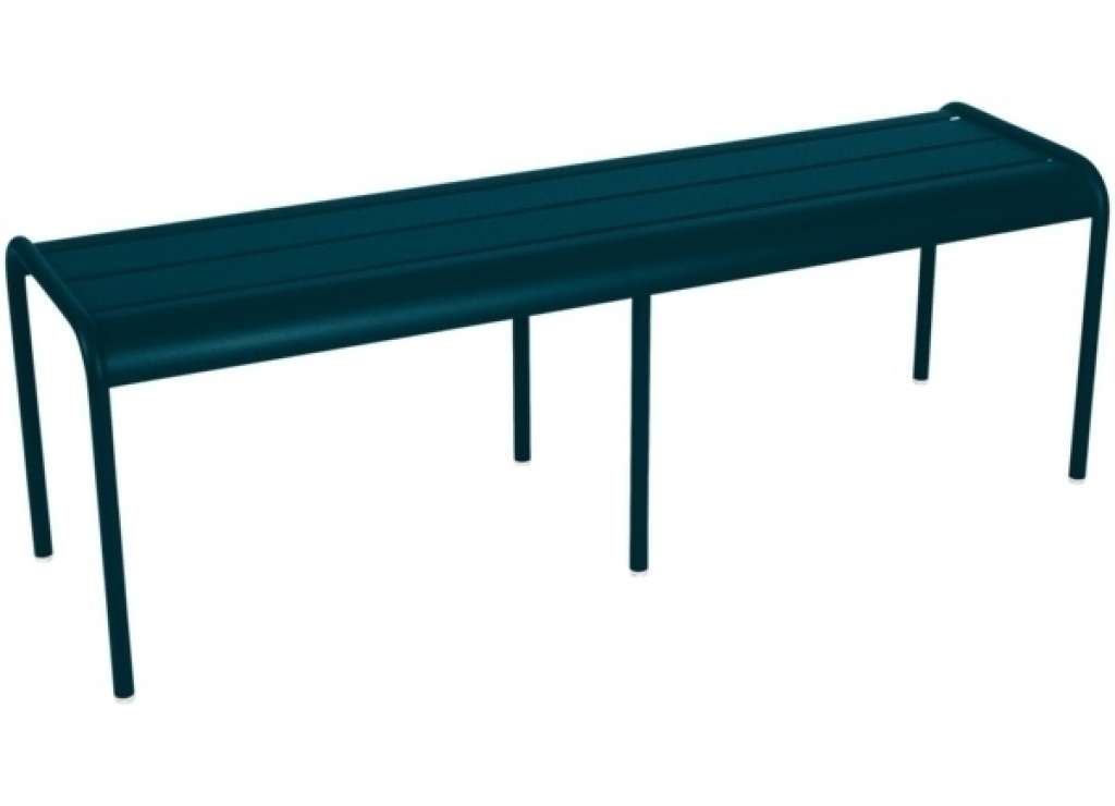 Fermob - LUXEMBOURG Gartenbank - 21 Acapulcoblau - outdoor