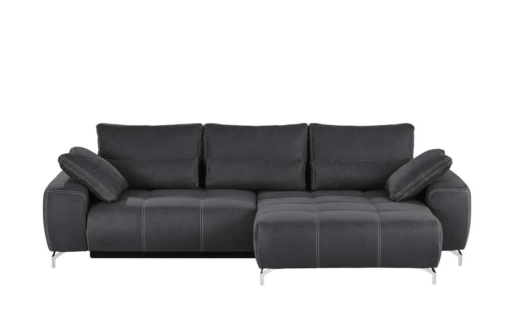 bobb Ecksofa mit Boxspringpolsterung  Filis de Luxe ¦ grau Polstermöbel > Sofas > Ecksofas - Höffner