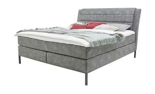 Boxspringbett  Norfolk ¦ grau Betten > Boxspringbetten > Boxspringbetten 200x200 - Höffner