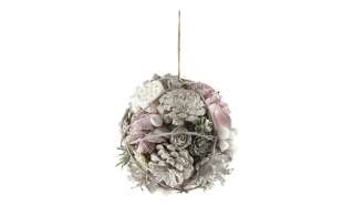 Weihnachtsdekoration ¦ rosa/pink ¦ Naturprodukte, Polypropylen, Kunststoff Ø: 14 Dekoration > Kunstblumen - Höffner
