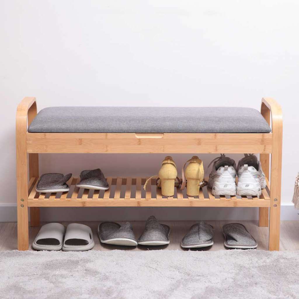 Garderobenbank Flur mit Ablage für Schuhe Truhe