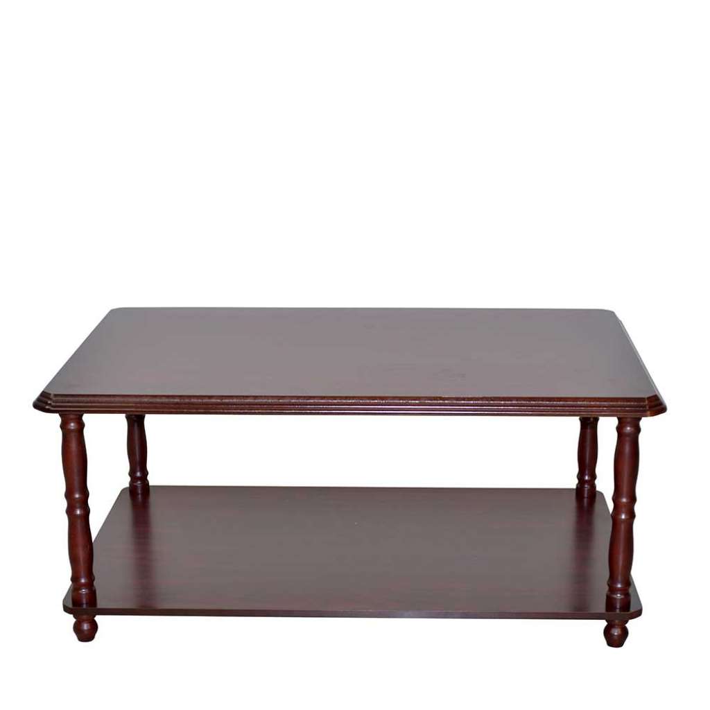 Günstiger Couchtisch in Kirschbaumfarben klassischen Stil