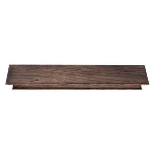 Wandboard in Holz Black Wash Landhaus Stil