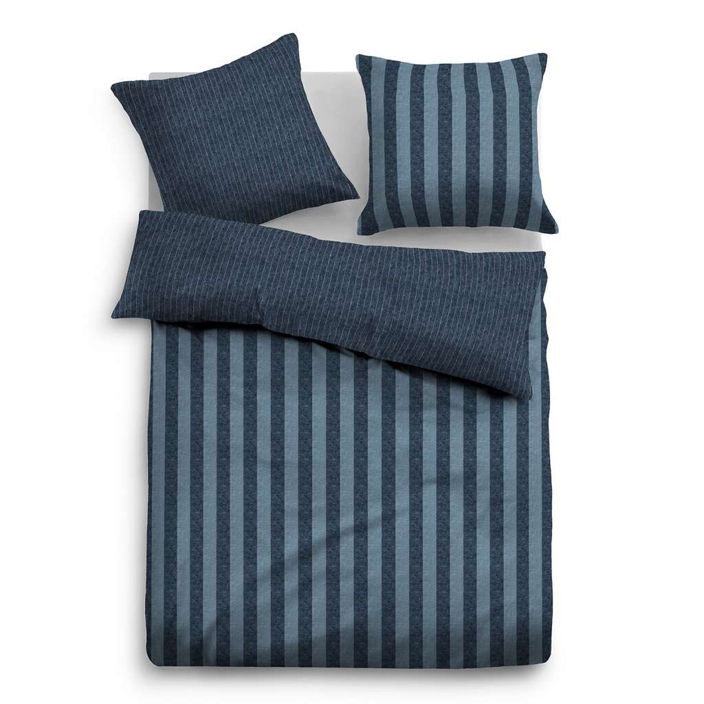 home24 Melange-Flanell Bettwäsche 0847211