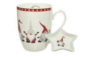 Tasse mit Keksteller ¦ weiß ¦ Porzellan Geschirr > Tassen - Höffner
