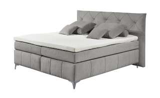 meinBett Boxspringbett 180x200 cm Chester ¦ grau Betten > Boxspringbetten > Boxspringbetten 180x200 - Höffner