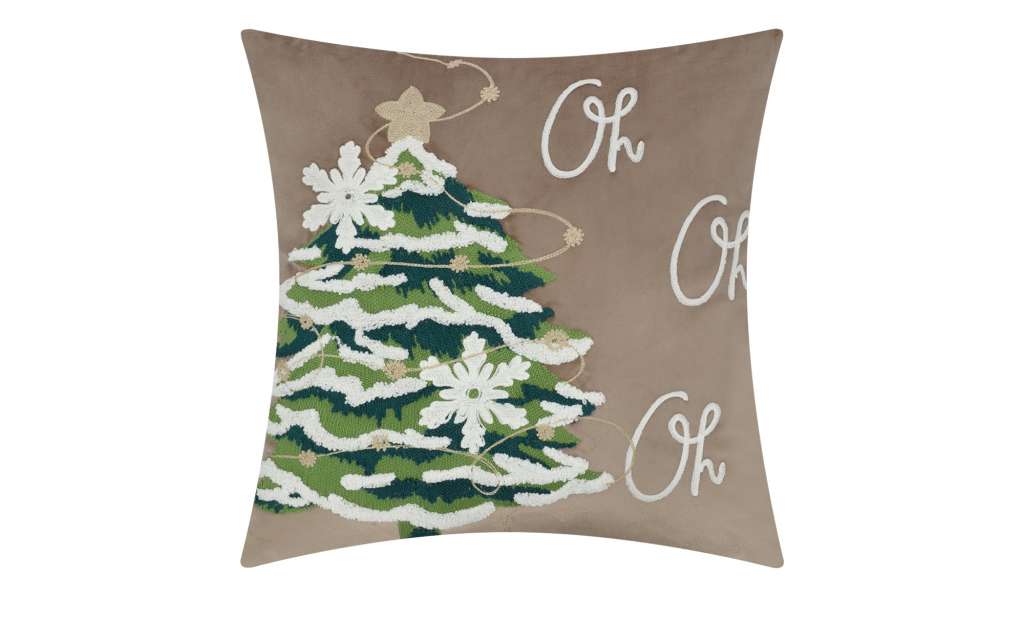 LAVIDA Kissen  Weihnachtsbaum ¦ braun ¦ 100% Polyesterfüllung, 350 g Heimtextilien > Kissen > Dekokissen - Höffner