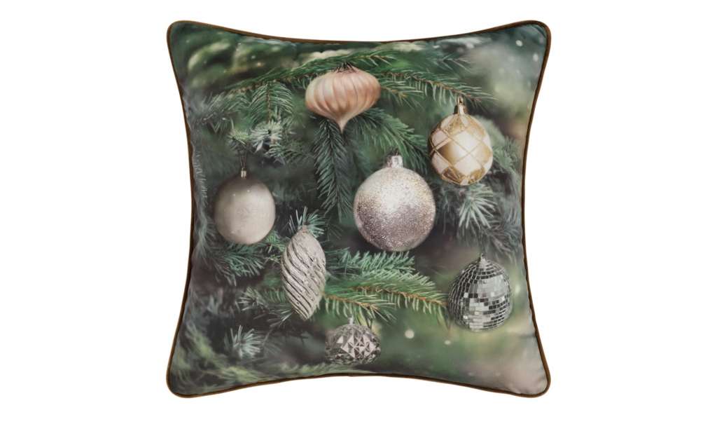como Kissen  Weihnachtskugeln ¦ grün ¦ 100% Polyesterfüllung, 350 g Heimtextilien > Kissen > Dekokissen - Höffner