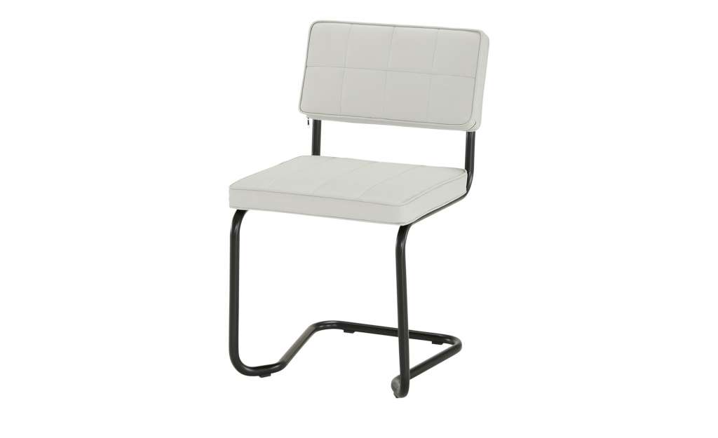 Schwingstuhl  Marten ¦ grau Stühle > Freischwinger - Höffner