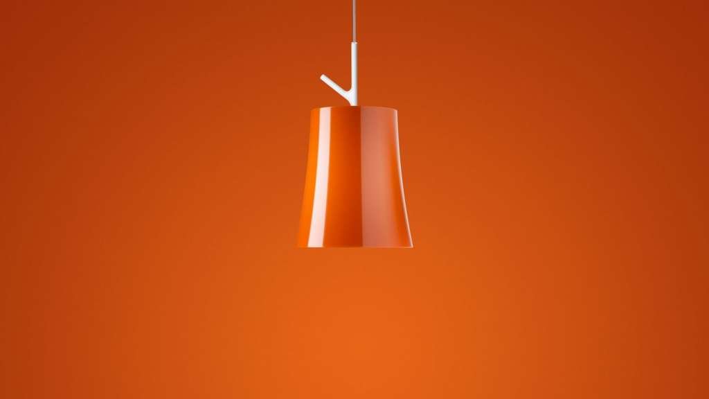Foscarini - Birdie Grande Hängeleuchte Orange - indoor