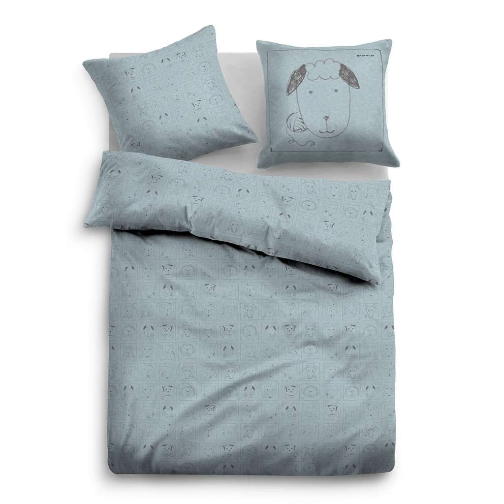 home24 Melange-Flanell Bettwäsche 0847645