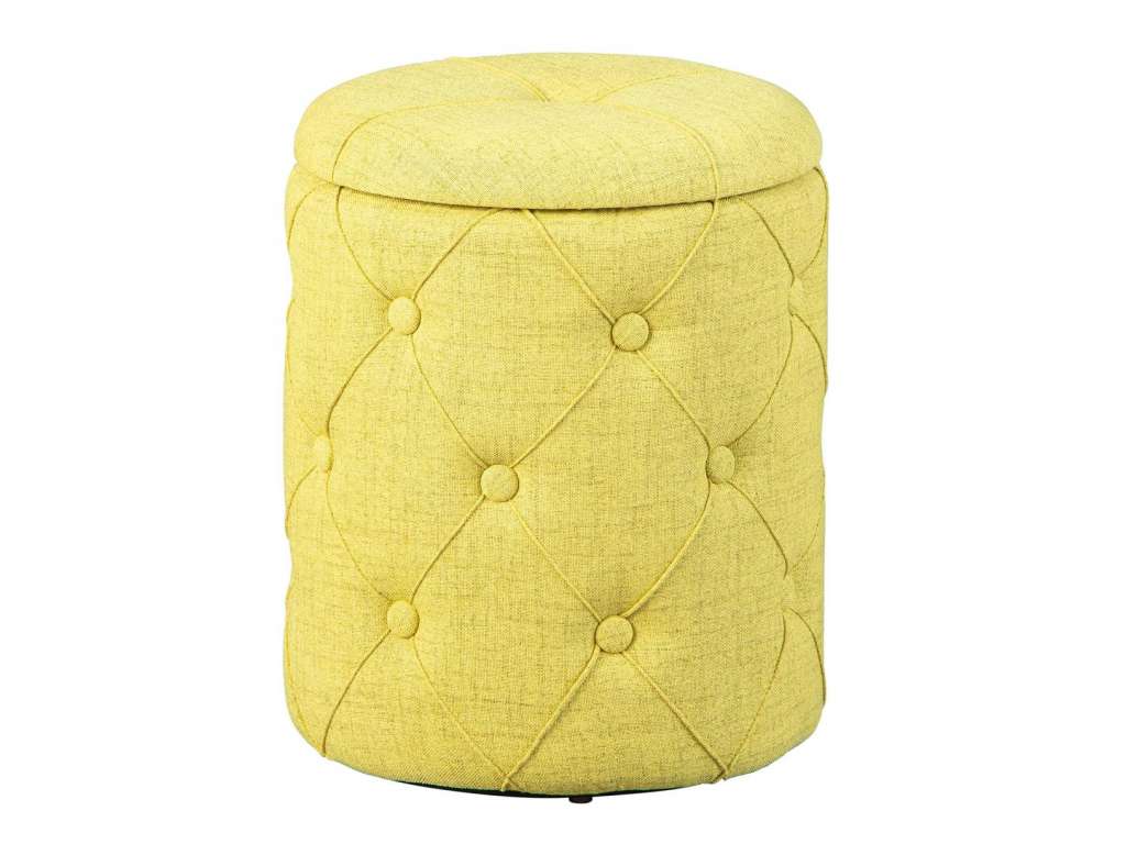 Hocker Yapak ¦ gelb Polstermöbel > Hocker - Höffner