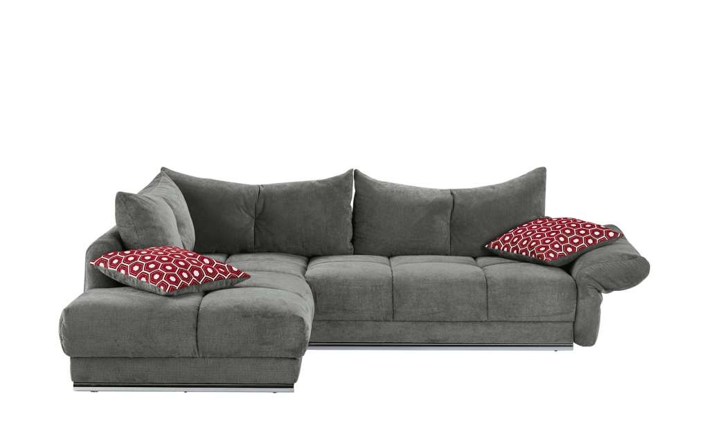 bobb Ecksofa  Precillia ¦ grau Polstermöbel > Sofas > Ecksofas - Höffner