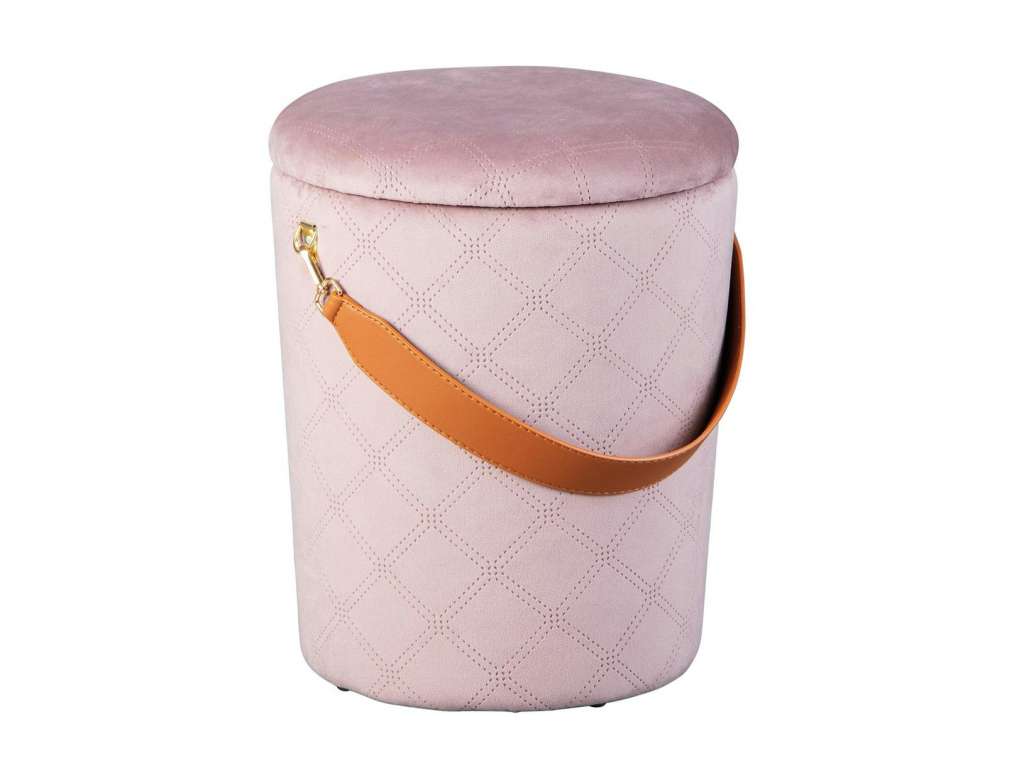 Hocker Nevis ¦ rosa/pink Polstermöbel > Hocker - Höffner