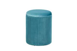 Hocker Salim Blau ¦ blau Polstermöbel > Hocker - Höffner