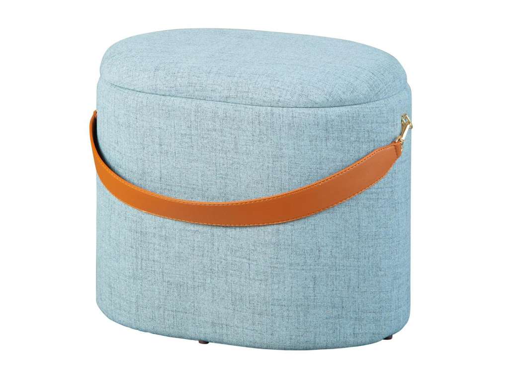 Hocker Dilia ¦ grau Polstermöbel > Hocker - Höffner