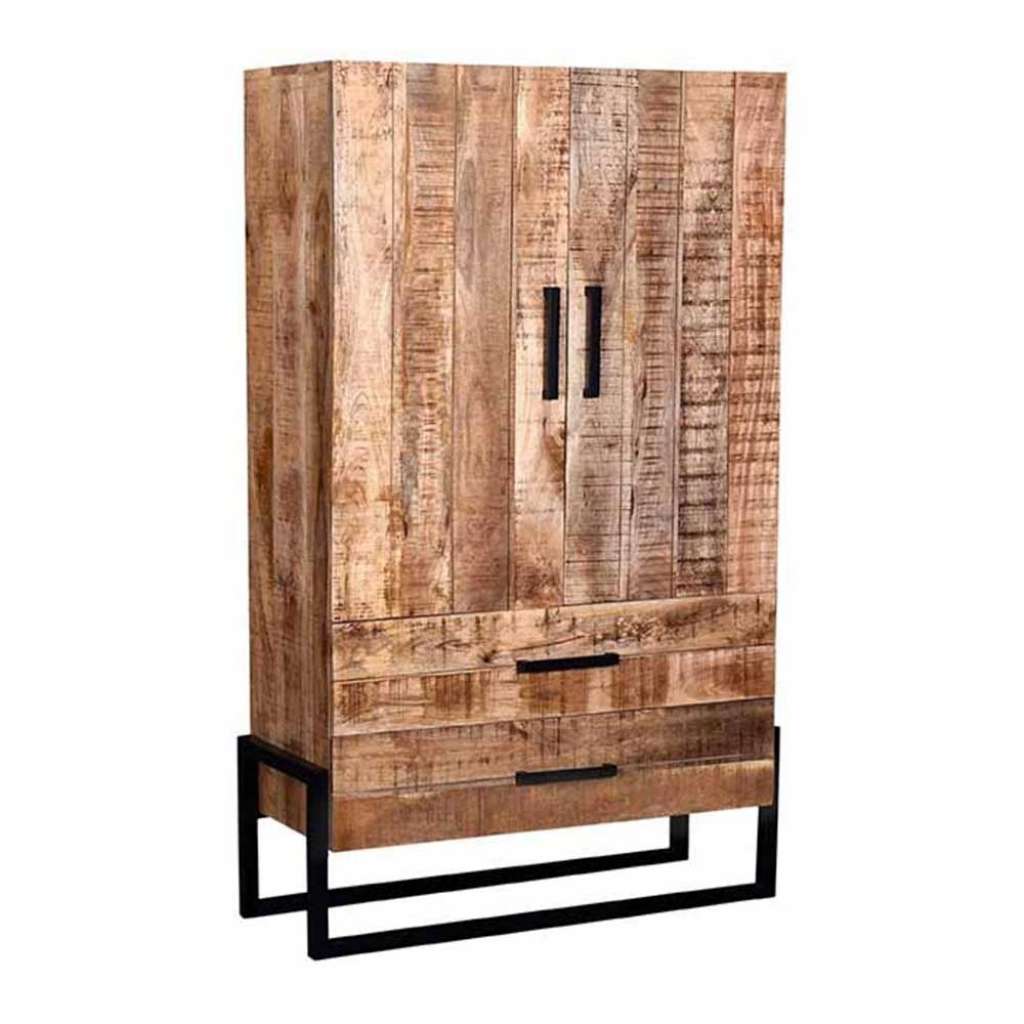 Esszimmer Schrank 2 Türen 2 Schubladen Industrie und Loft Stil