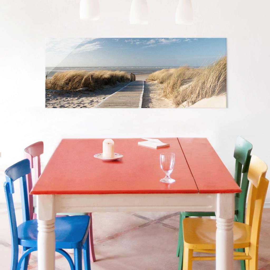 home24 Glasbild Ostsee Strand