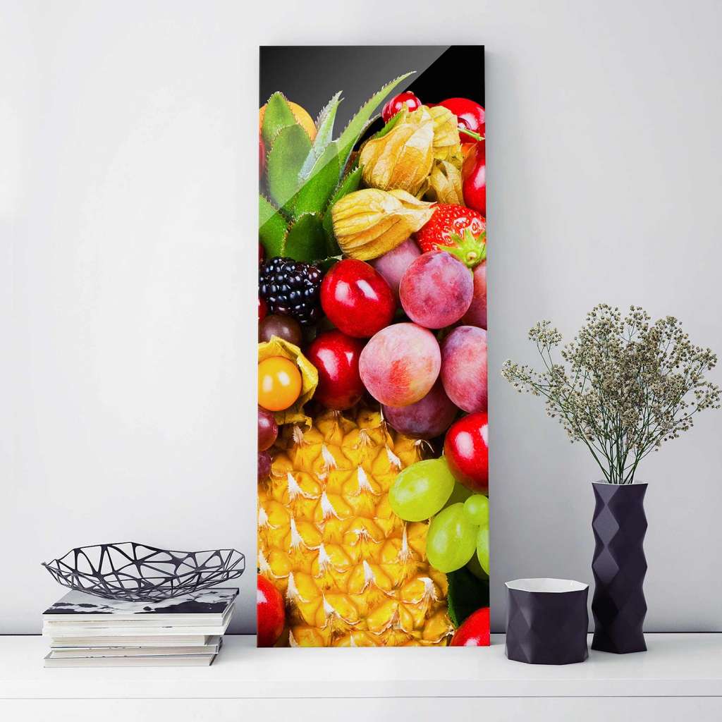 home24 Glasbild Fruit Bokeh