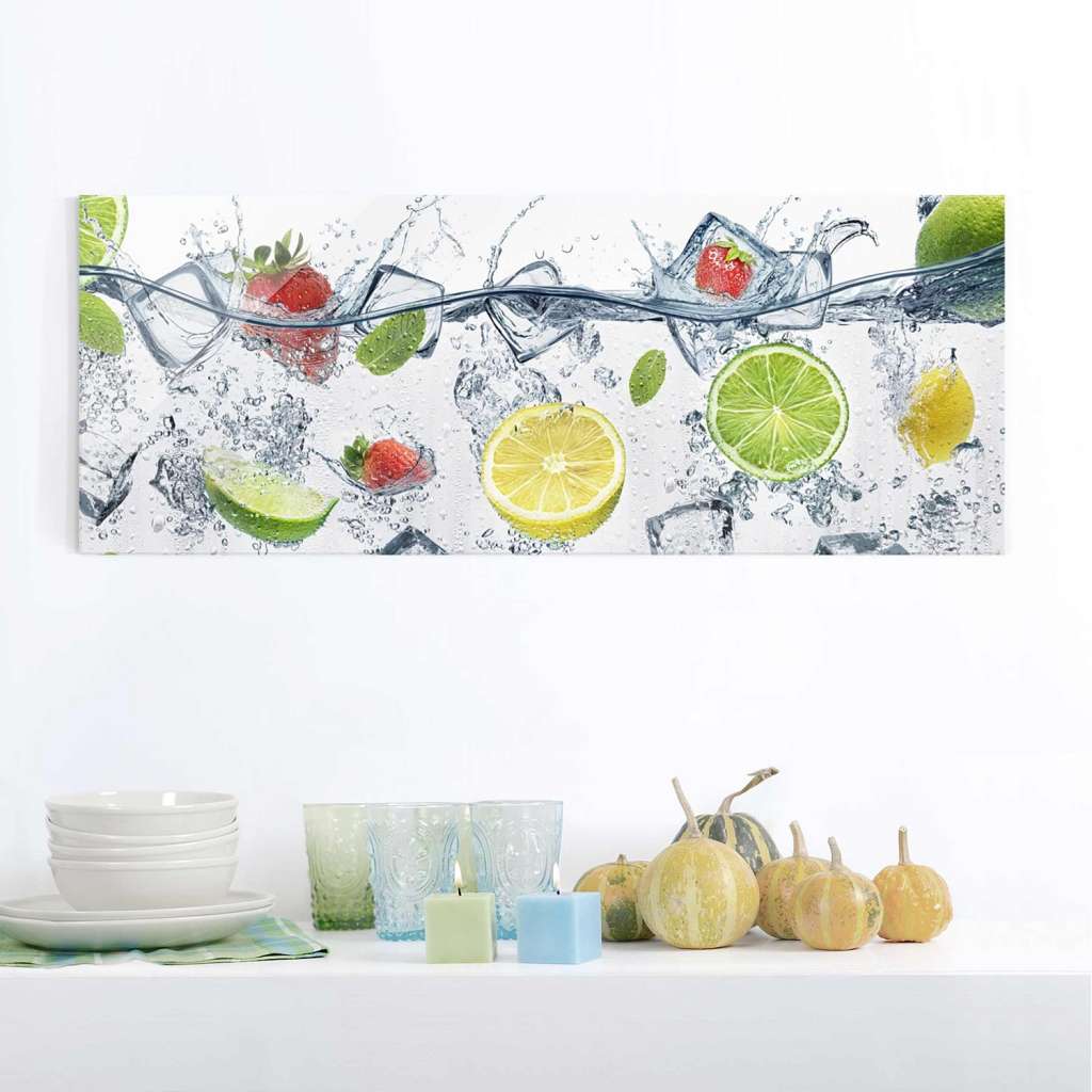 home24 Glasbild Frucht Cocktail