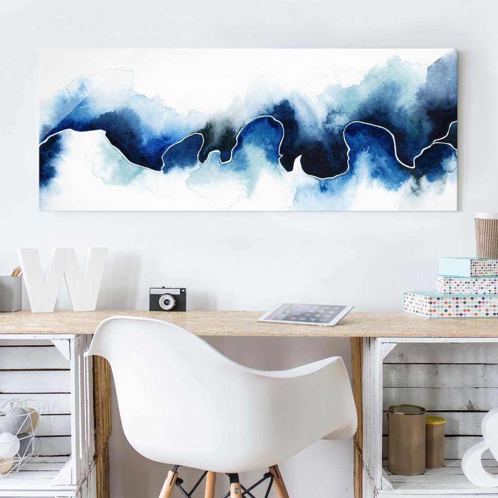 home24 Glasbild Gletscherbruch