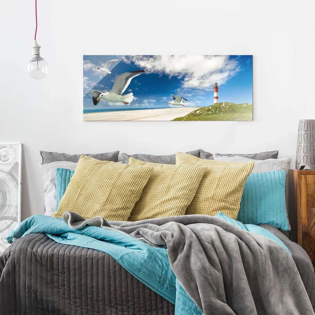 home24 Glasbild Dune Breeze