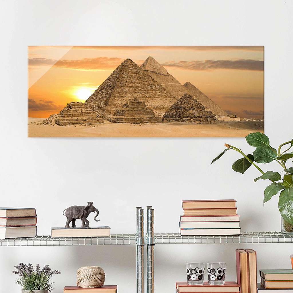 home24 Glasbild Dream of Egypt