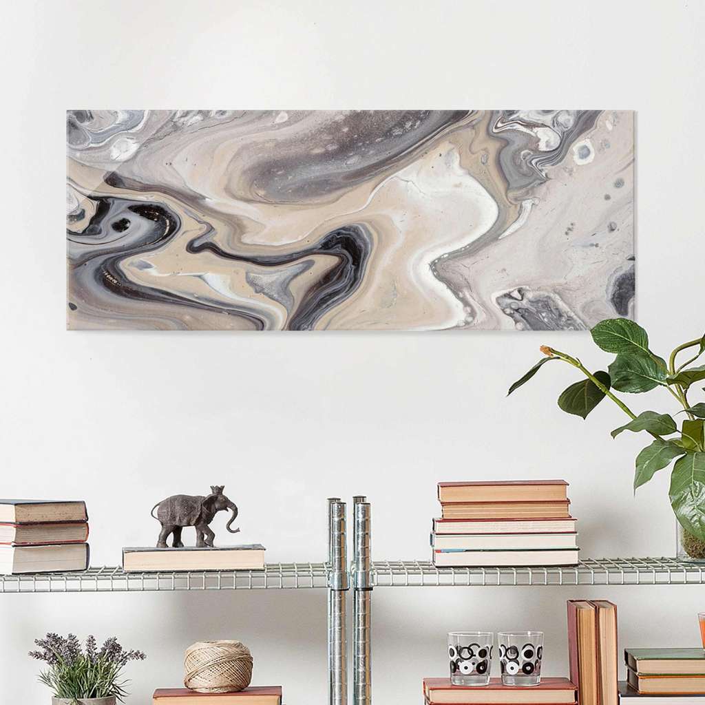 home24 Glasbild Gesteinsschmelze I