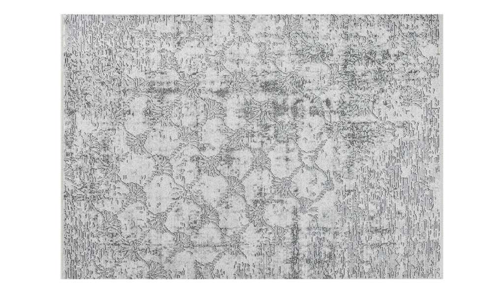 JOOP! Kurzflorteppich  Faded Cornflower ¦ grau ¦ Synthethische Fasern, Viskose Aktuelle Gutschein Aktion > Schlafzimmer Aktion - Höffner