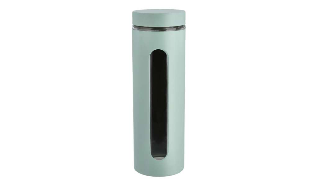 for friends Aufbewahrungsdose 31 cm ¦ türkis/petrol ¦ Edelstahl, Glas  Ø: 10 Küchenzubehör & Helfer > Vorratsbehälter - Höffner