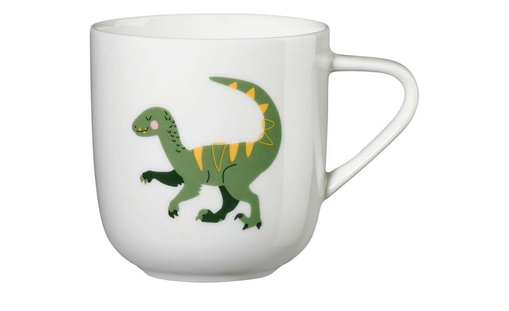 ASA SELECTION Henkelbecher  Kids ¦ weiß ¦ Porzellan Ø: 8 Geschirr > Becher - Höffner