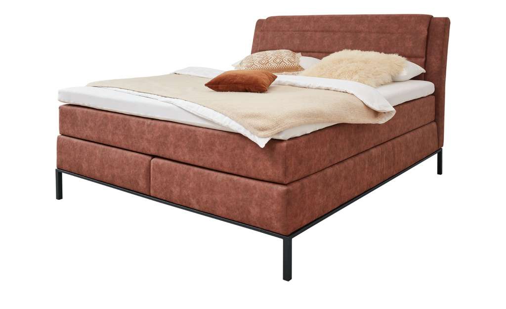 Boxspringbett  Norfolk ¦ braun Betten > Boxspringbetten > Boxspringbetten 200x200 - Höffner