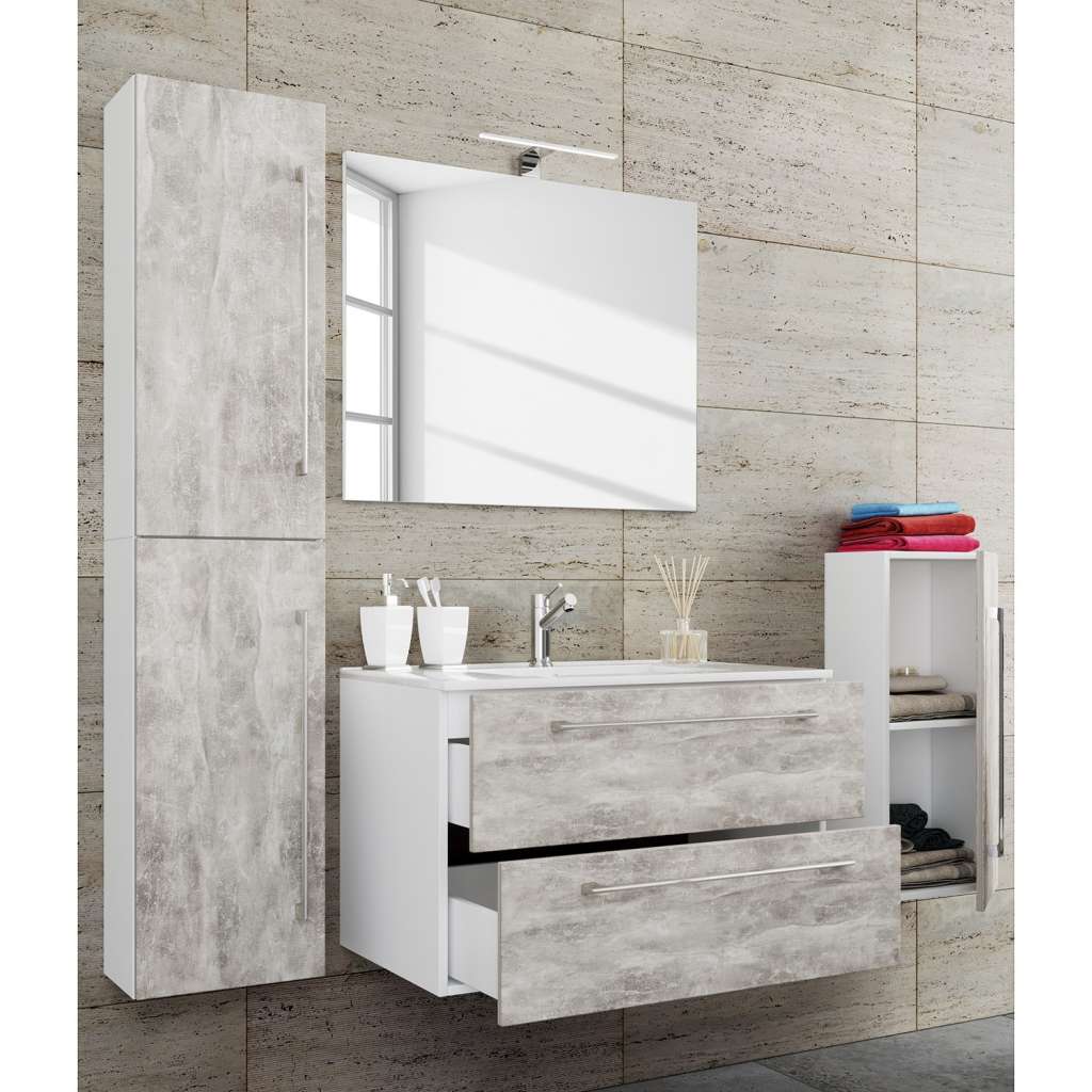 home24 Badezimmerset Muniz VI (4-teilig)