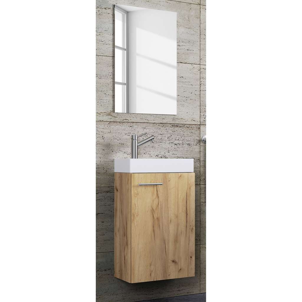 home24 Badezimmerset Slito I (3-teilig)