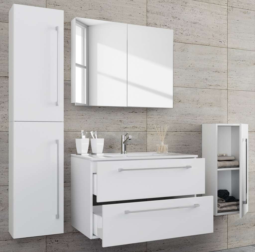home24 Badezimmerset Muniz VII (4-teilig)