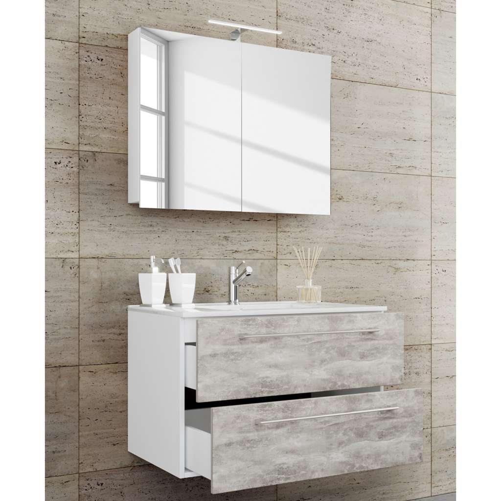home24 Badezimmerset Muniz IV (2-teilig)