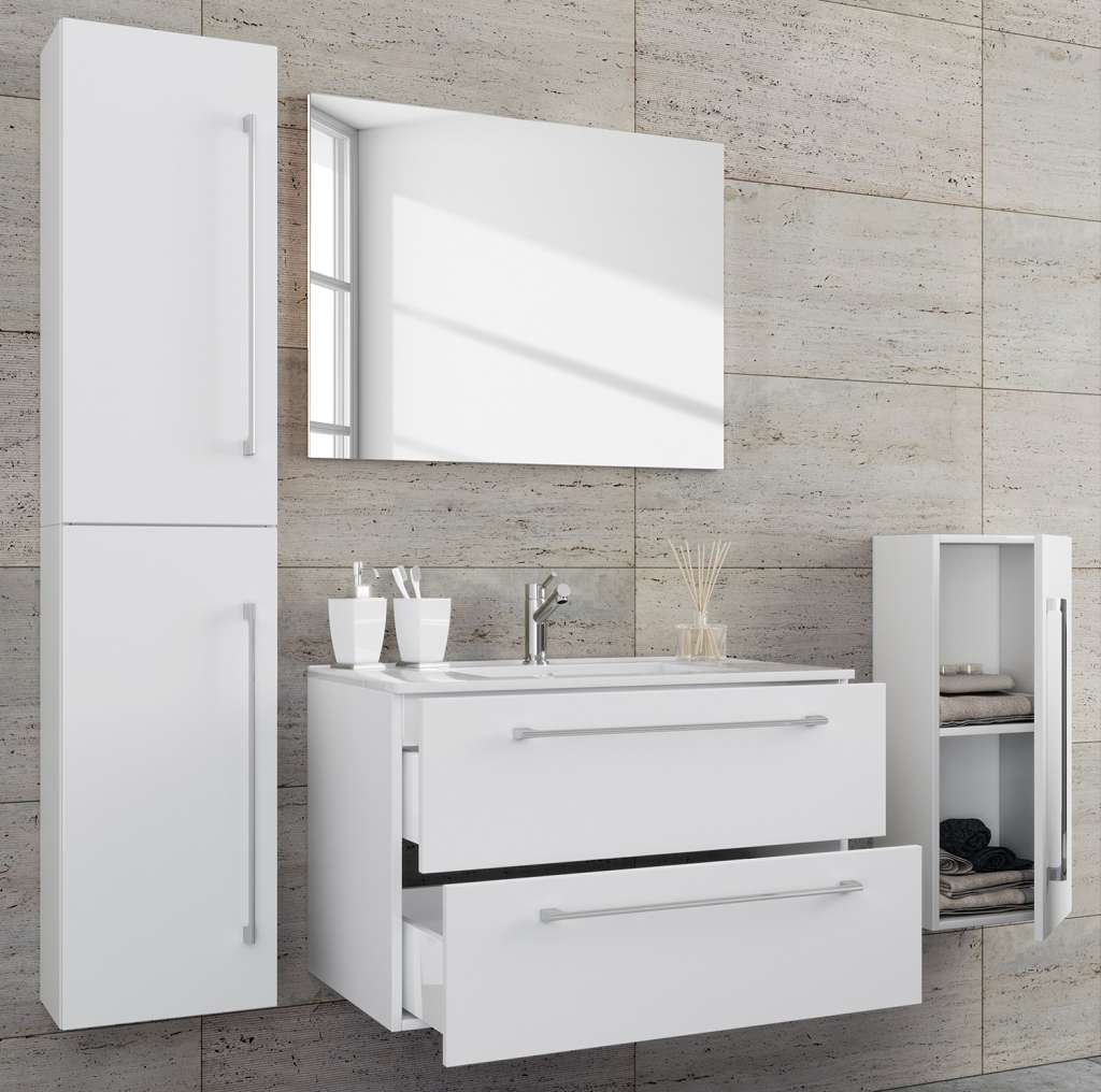 home24 Badezimmerset Muniz V (4-teilig)