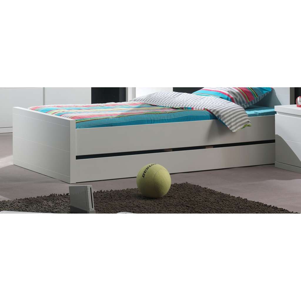 home24 Bettschublade für Einzelbett Lara