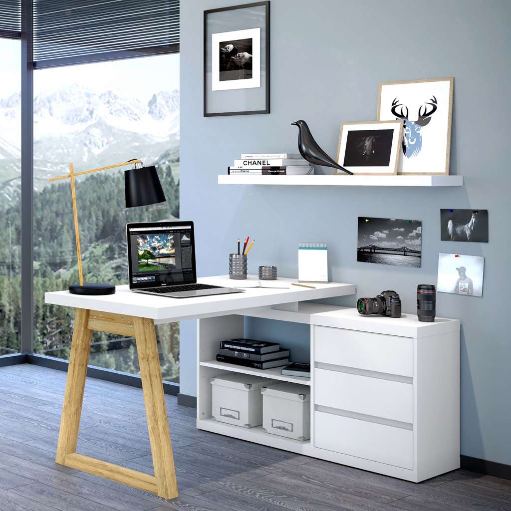 home24 Eckschreibtisch Rya II