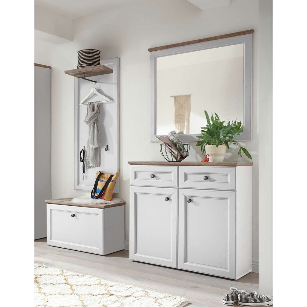 home24 Garderobenset Lindesby II (4-teilig)