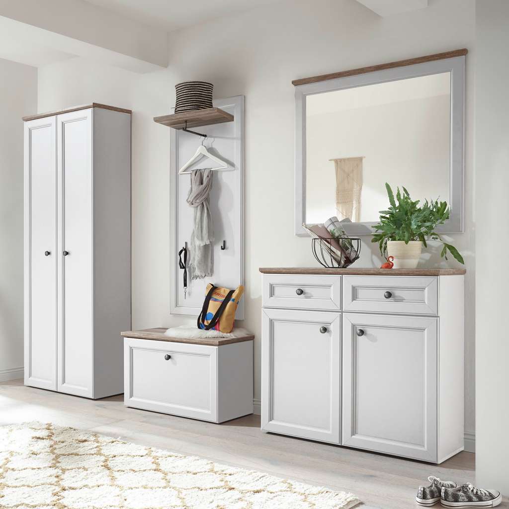 home24 Garderobenset Lindesby I (5-teilig)