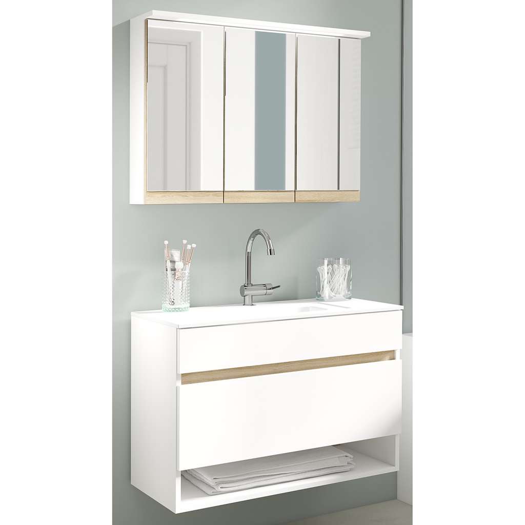 home24 Badezimmerset Pomezia I (2-teilig)