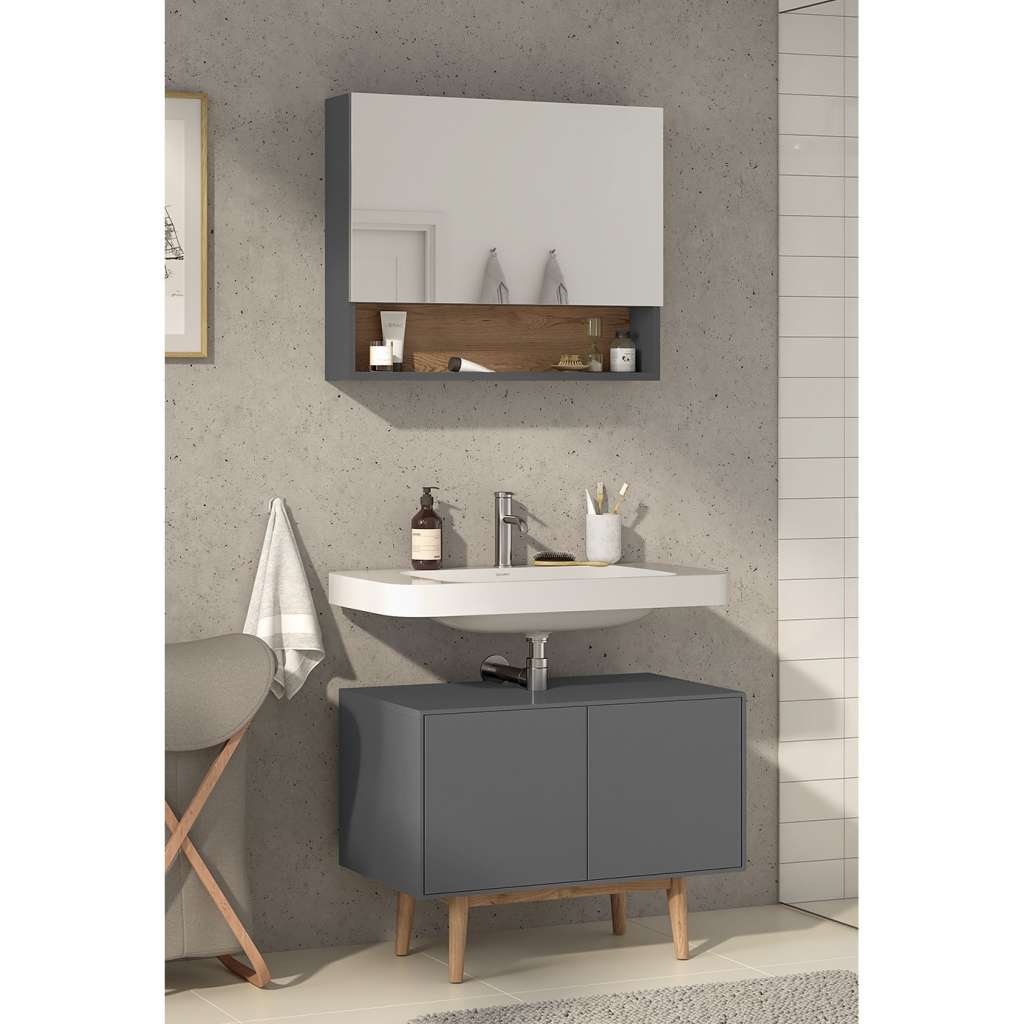 home24 Badezimmerset Lindholm VI (2-teilig)